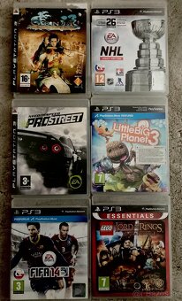 PS3 HRY – VEĽKÁ KOLEKCIA (24 ks) – LEGO, NFS, LittleBigPlane - 3