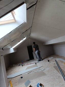 Sadrokartónové prace. - 3