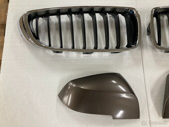 Originál BMW chrómové obličky ľadvinky na rad 4 - 3