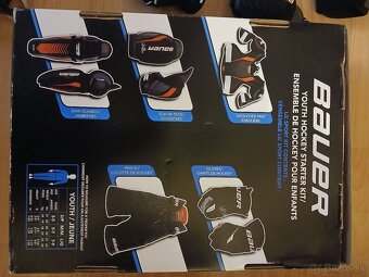 Bauer set chráničov + korčule CCM - 3