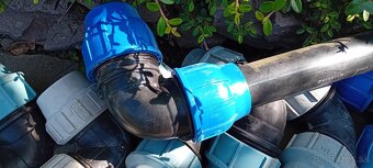 Vodovodné potrubie, kolená a spojky - 3