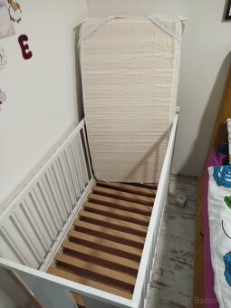 Postieľka s matracom a posteľním - 3