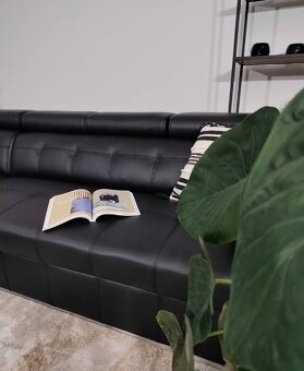 Kožená sedačka Jana - 3