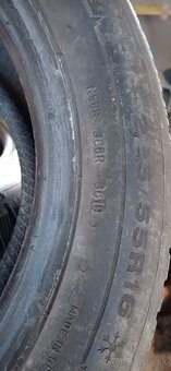 Predám zimné pneumatiky 225/55 R16 - 3