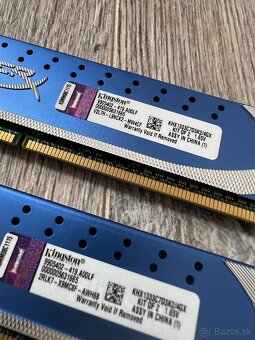 4× DDR3 desktop RAM moduly - 3