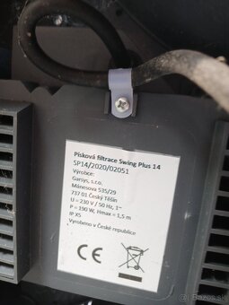 Pieskova filtracia, čerpadlo - 3