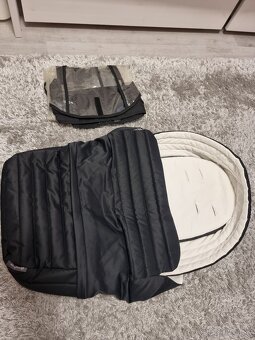 Cybex Lite Cot Platinum black textilná vanička do kočíka - 3