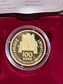 Predaj, 100 EUR zlatá minca, Drevené chrámy, rok 2010 - 3