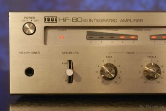 Predám ITT 8040 integratet amplifier - 3