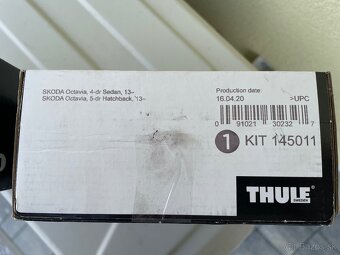 Thule Kit 145166 Škoda Rapid / 145011 Octavia 3 - 3