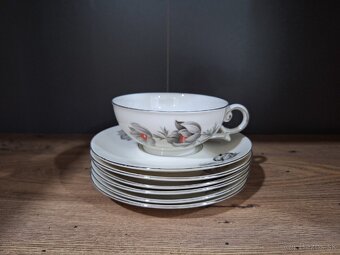 Retro šálky československý porcelán MZ - 3