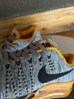 Nike Air Max Flyknit - veľkosť 38 (sivo/oranžové) - 3