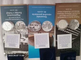 Predám tieto 3 prekrásne 10€ proof - 3