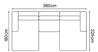 Predam sedaciu supravu v tvare U - 3
