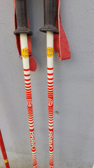 Predám lyžiarske palice,lyžiarky,detské boby,lopáre,bežky - 3