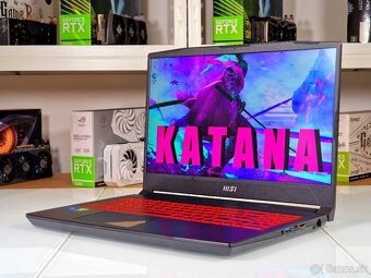 Herný notebook MSI KATANA | RTX 3060 6GB | 16GB | ZÁRUKA - 3