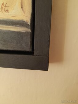 Jesenné zátišie, olejomaľba s rámom - 3