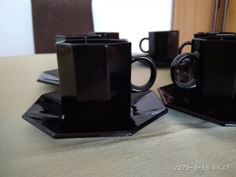 Sadu francouzské opálové sklo. - 3