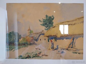 Antal Neogrády akvarel - 3