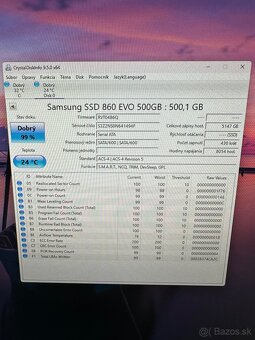 Samsung 860EVO 500GB 2,5” ssd - 3