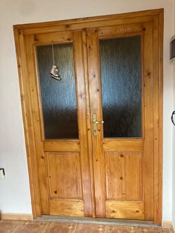 Drevené masívne dvere 140 - 3