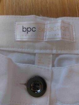 Biele trojštvťové nohavice - 3