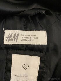 dievčenská bunda H&M 146 - 3