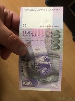 Predám 1000 Sk Specimen - 3