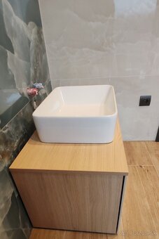 Skrinka s umývadlom na dosku 80cm Cersanit INVERTO Calacatt - 3