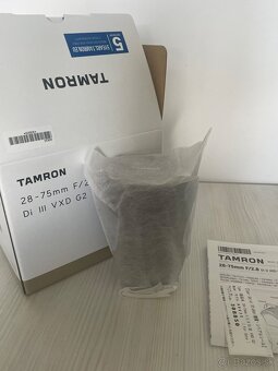 Objektív Tamron 28-75 mm F/2.8 Di III VXD G2 (Sony) (A063S) - 3