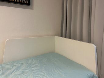 Rozkladacia posteľ IKEA FLEKKE 80 x 200 farba biela - 3