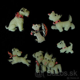 Fosforové brošne - psy - teriéry - 3