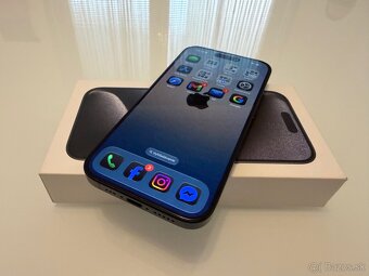 Iphone 15 pro 128 gb Blue Titanium - 3