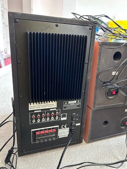 Genius 5.1 drevené reproduktory - 3