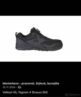 VEĽKOSŤ 45, MIX pracovná obuv, ENGELBERT Strauss+MIX TOP - 3