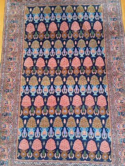 ⭐Investičný perzský hodvábny koberec Keshan 192x120 cm⭐ - 3