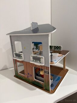 Detský drevený domček s príslušenstvom - 3