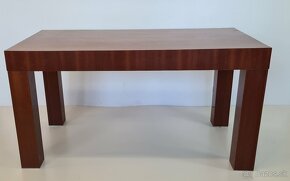Jedalensky stol (150x80) Mahagon dyha + 4x stolicky - 3