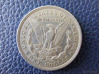Strieborné mince Morgan dollar a Mexiko - 3