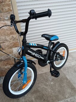 Detský bicykel Amigo BMX 12" modrý - 3