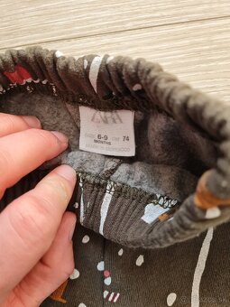 Zara tepláky veľ 74 len 2€ - 3