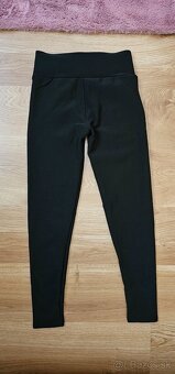 Hrubé legíny podšité plyšom S / Nové - 3