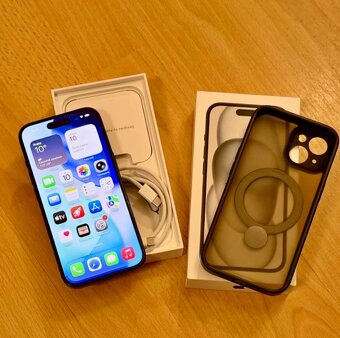 iPhone 15 Černá BATERIE 100% TOP - 3