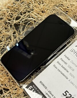 Apple iPhone 14 Pro Čierny - 128GB - 3