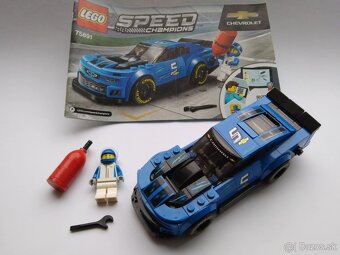 Lego® Speed Champions, 76197, 75891, 75892, + 4 figúrky - 3