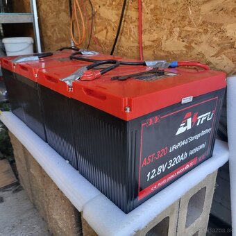 Lítiová/LiFePO4 batéria 12,8V 320Ah,4096Wh,BMS,temperovaná - 3