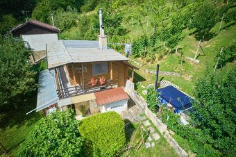 Predaj chatky s veľkou záhradou, vinica, Bzince pod Javorino - 3