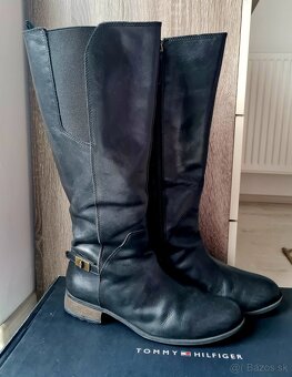 Tommy Hilfiger dámske čižmy veľkosť 42 - 3