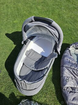 Kočík dvoj kombinácia babydesign Husky zimná výbava - 3