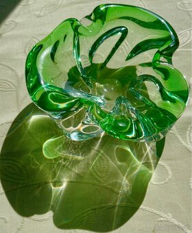 HUTNÉ SKLO miska / popolník ŽBS - váha 2 kg - 3